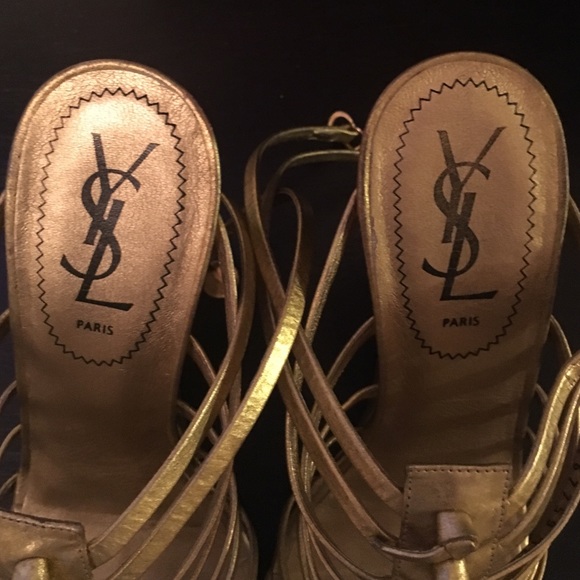 YSL Yves Saint Laurent Trybal Wedges - Picture 5 of 5